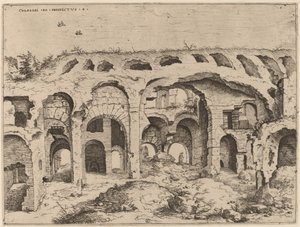 Fourth View of the Colosseum by Hieronymus Cock