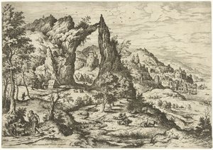 Judah and Tamar by Hieronymus Cock