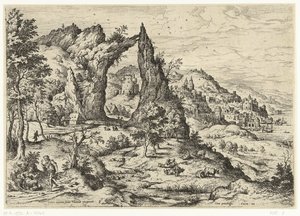 Judah and Tamar by Hieronymus Cock