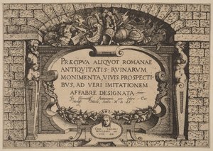 Title Page by Hieronymus Cock
