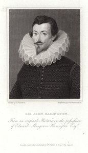 Portrait of Sir John Harington by Hieronymus Custodis