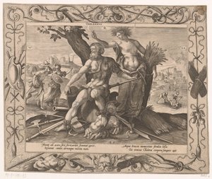 Choleric (Four Temperaments) by Hieronymus Lederer