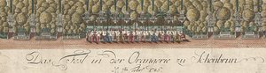 The Feast in the Orangery at Schönbrunn – February 7, 1786 by Hieronymus Loschenkohl