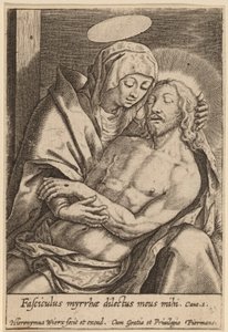Fasciculus Myrrhae Dilectus Meus Mihi by Hieronymus Wierix
