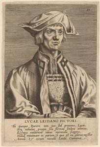 Lucas van Leyden by Hieronymus Wierix