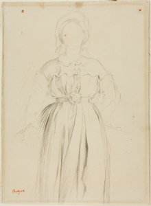 Study for a Portrait of Marguerite de Gas