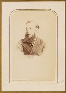 Portrait of a Man by Hills and Saunders