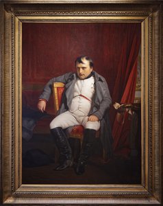 Napoleon I at Fontainebleau, 31st March 1814 by Paul Delaroche