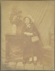 Portrait of Georgina Benoist (?) by Hippolyte Bayard