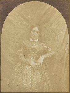 Portrait of a Seated Woman by Hippolyte Bayard