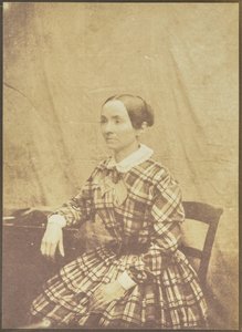 Portrait of a Seated Woman by Hippolyte Bayard