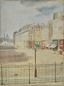 Rue Royale Facing the Place de la Concorde by Hippolyte Bayard