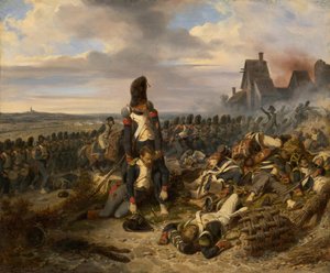 Battle Scene, c. 1825 by Hippolyte Bellange