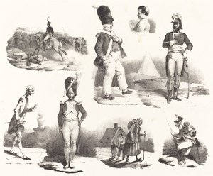 Eight Vignettes by Hippolyte Bellange