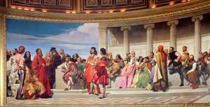 Hemicycle: Artists of All Ages (detail)