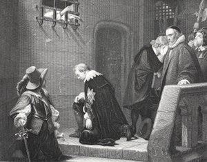 Lord Strafford on the way to execution (engraved by A.H. Payne) by Hippolyte Delaroche