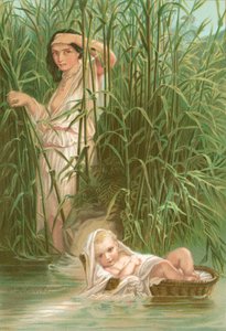 Miriam and Moses by Hippolyte Delaroche