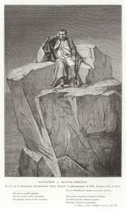 Napoleon on St Helena by Hippolyte Delaroche