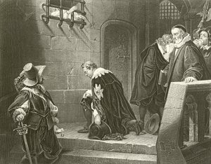 The Earl of Strafford Going to Execution by Hippolyte Delaroche
