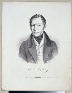 Carl Czerny by Hippolyte Lallemand