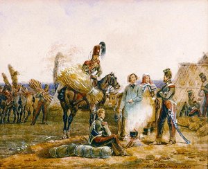French Troops by Hippolyte Lecomte