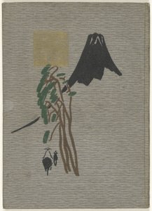 Journey Over Fuji by Hirafuku Hyakusui