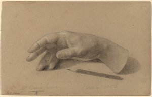 Study of a Hand by Hiram Powers