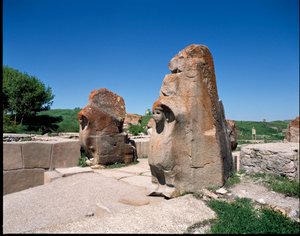 View of the Gate of the Sphinx