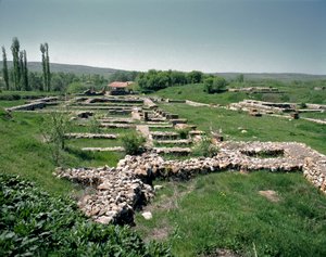 View of the ruins of the site by Hittite Hittite