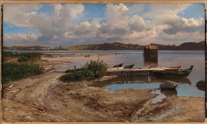 Landscape from Prien by Hjalmar Munsterhjelm