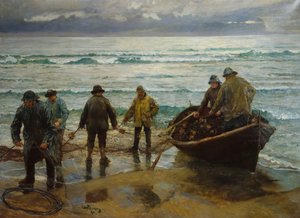 Salmon Fishers at Sele