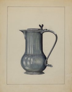 Pewter Coffee Pot, 1936 by Holger Hansen