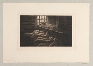 The Sheepfold by Holger Valdemar Rasmussen Magaard