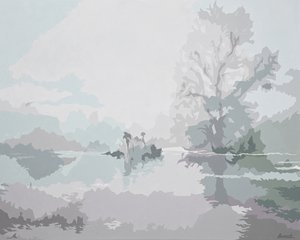 Misty Morning by Holly Boruck