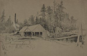Sawmill by Homer Dodge Martin