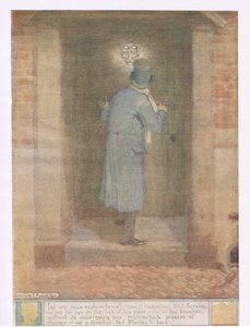 Let Any Man Explain to Me How It Happened That Scrooge Having His Key in the Lock of the Door, Not a Knocker but Marley