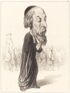 A. Fréd. Pierre Count of Falloux by Honoré Daumier