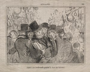 Actualities (No. 260): View of Boulevards During a Market for Trinkets
