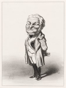 Adolphe Thiers by Honoré Daumier
