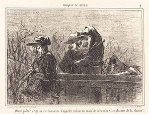 Going to Taste What We Agreed to Call... by Honoré Daumier