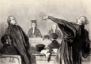 An Advocate Who is Evidently Fully Convinced, 1845