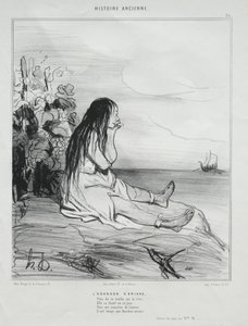 Ancient History, Plate 24: The Abandonment of Ariadne