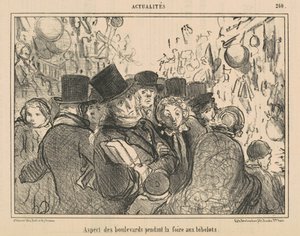 Aspect of the Boulevards During the Trinket Fair