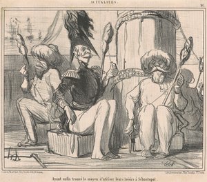 Having Finally Found a Way to Use Their Leisure Time! by Honoré Daumier