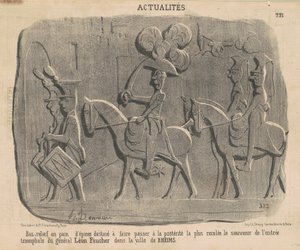 Gingerbread Bas-relief ... by Honoré Daumier