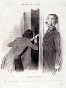 Cartoon about the couple. Series 