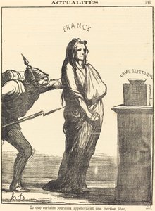 What some newspapers would call... by Honoré Daumier