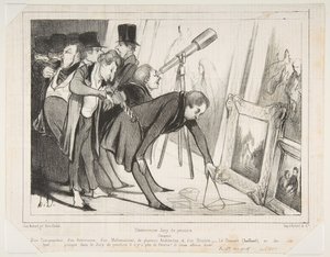 Celebrrrre Jury de Peinture..., published in Le Charivari, March 16, 1840