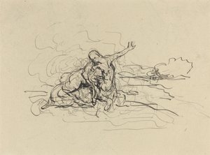 Centaur Carrying Off a Woman