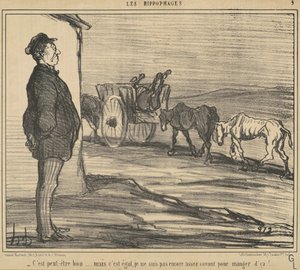 It Might Be Good... by Honoré Daumier